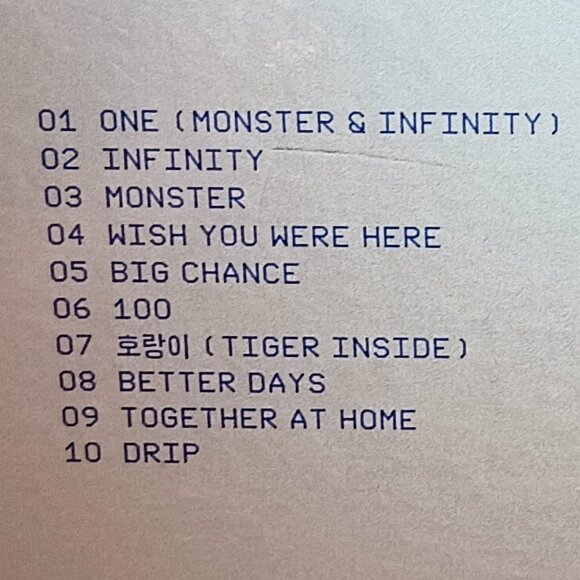 NEW SuperM The 1st Album 'Super One' [Unit B Version - LUCAS & BAEHKYUN & MARK] - Picture 4 of 15